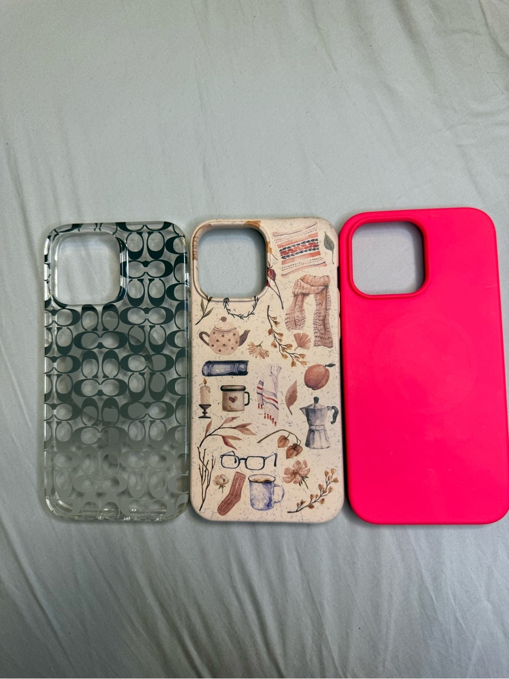 iPhone 13 Pro Max cases - bundle of 3 including coach